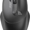 Promate UniGlide EZGrip Ergonomic Wireless Mouse