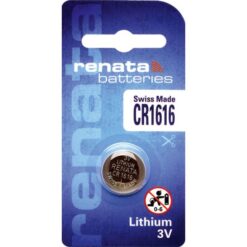 Renata CR1616 Battery 3V Lithium Coin Cell