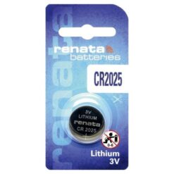 Renata CR2025 Lithium Coin Cell Battery 1-Pack