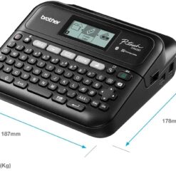 Brother PT-D460BT Versatile Desktop Label Printer