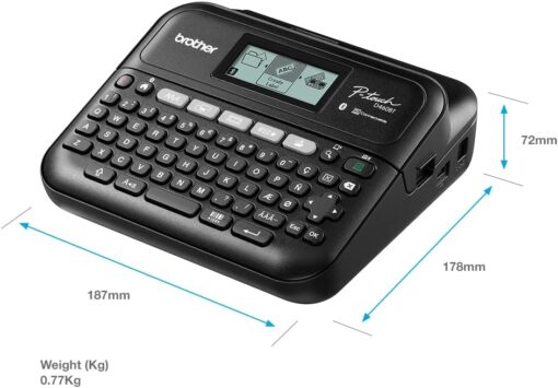 Brother PT-D460BT Versatile Desktop Label Printer