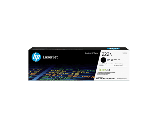 HP 222A Black Original LaserJet Toner Cartridge (W2220A)