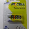 PKCELL AA rechargeable 1300mAh 1.2V battery