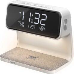 Promate Lumix-15W 3 in 1 Multi Function LED Alarm Clock