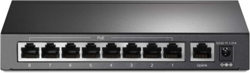 TP-Link 9 Port Fast Ethernet 10 100Mbps PoE Switch TL-SF1009P