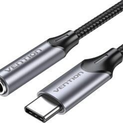 Vention BGMHA USB-C Male to 3.5MM Earphone Jack With DAC Adapter