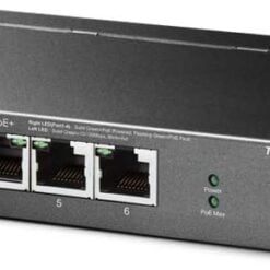 TP-Link 6-Port 10/100Mbps Desktop Switch with 4-Port PoE+ - TL-SF1006P