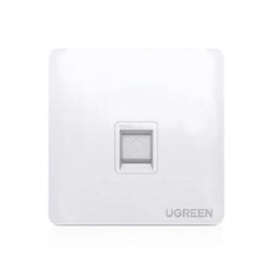 UGREEN Single-Port Wall Plate White - NW144