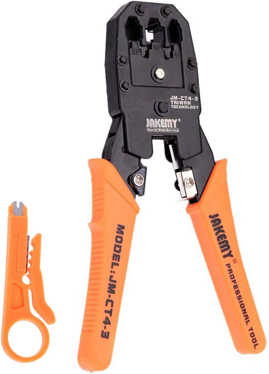 Jakemy Network JM-CT4-3 Cable Crimping Tool