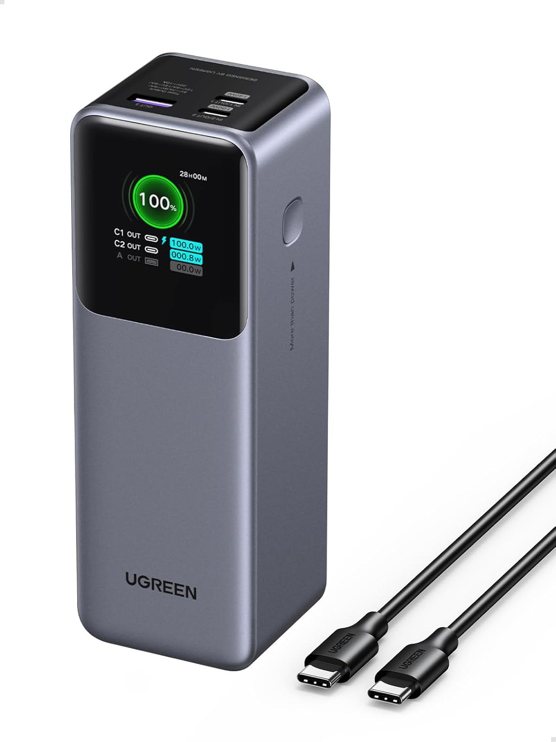 UGREEN 25000mAh 200W Fast Charging Power Bank - PB722