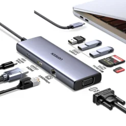 UGREEN 9 in 1 USB-C Multifunctional Adapter CM498