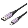 Vention USB 2.0 A Male to Lightning Male Cable Purple LABVF