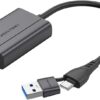 Vention USB-C + USB-A to HDMI Adapter 0.15M Gray ACYHB