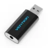 Vention USB External Sound Card Black Metal Type (CTIA) VAB-S15-B