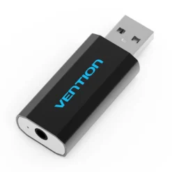 Vention USB External Sound Card Black Metal Type (CTIA) VAB-S15-B