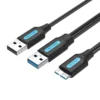 Vention USB3.0 A Male to Micro B Male Hard Disk Cable VAS-A62- B100