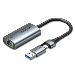 ention USB-C + USB-A to Gigabit Ethernet CFQHB
