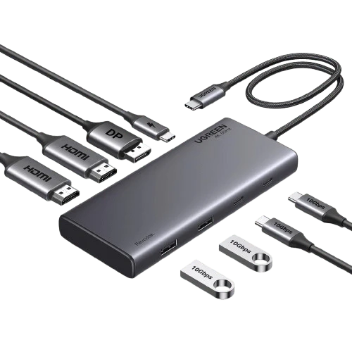 UGREEN 8 in 1 Multifunction Adapter Converter CM639