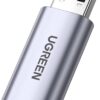 UGREEN CM383 USB-A to 3.5mm Audio Jack External Adapter