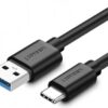 UGREEN USB 3.0 A Male to Type C Male Cable Nickel 1m US184