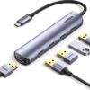 UGREEN USB-C to 4 USB 3.0+HDMI Adapter CM417