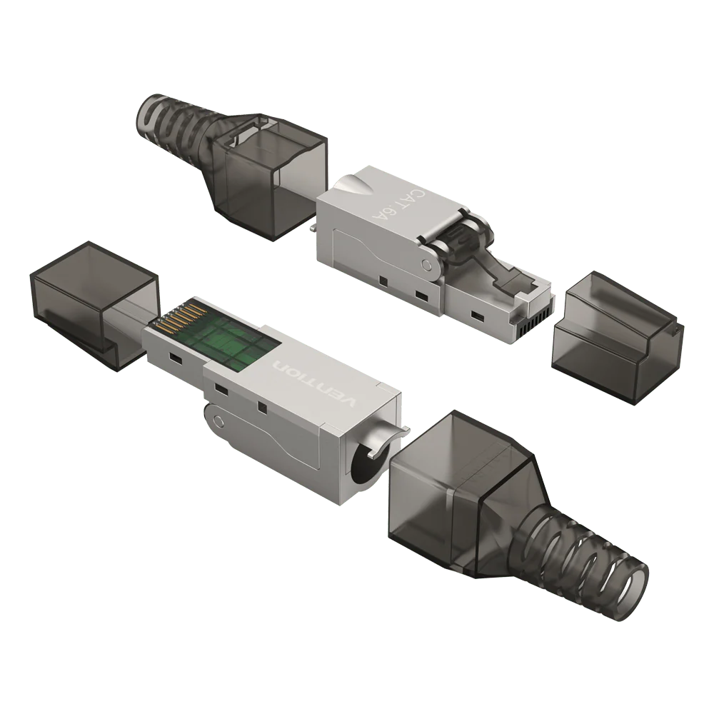 Vention Cat.6A UTP RJ45 Modular Plug Transparent IDGR0-100