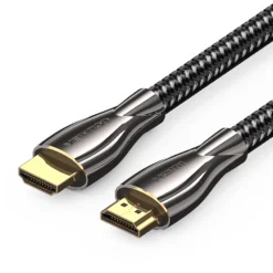 Vention Cotton Braided 4K HDMI 20M Black ALLBQ