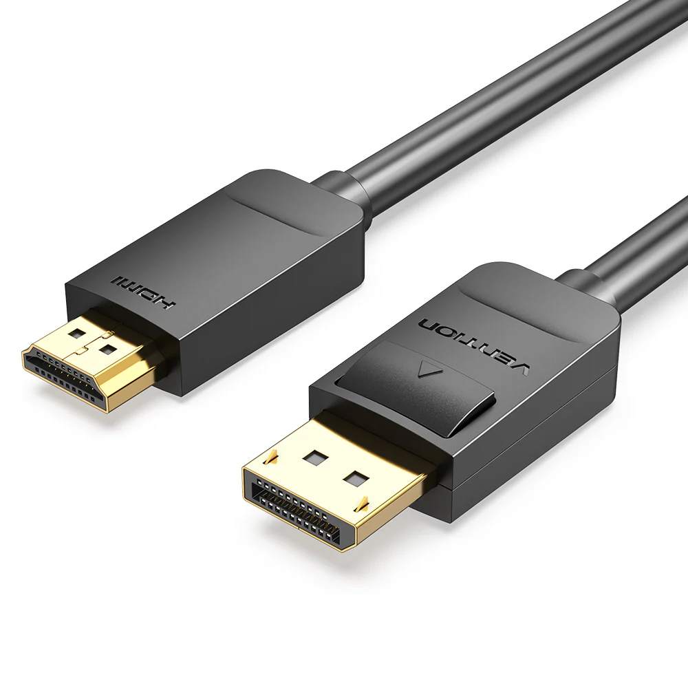 Vention DP to HDMI Cable 1.5M Black HADBG