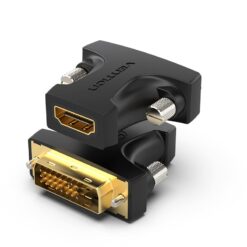 Vention DVI(24+1) Male to HDMI Female Adapter Black ECDBO