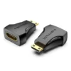 Vention Mini HDMI Male to HDMI Female Adapter Black AISB0