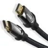 Vention Nylon Braided HDMI Cable 10M Black Metal Type VAA-B05-B1000