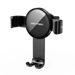 Vention One Touch Clamping Car Phone Mount with Suction Cup Black Square Type KSCB0 