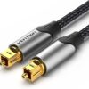 Vention Optical Fiber Audio Cable Aluminum Alloy 1.5M BAVHG