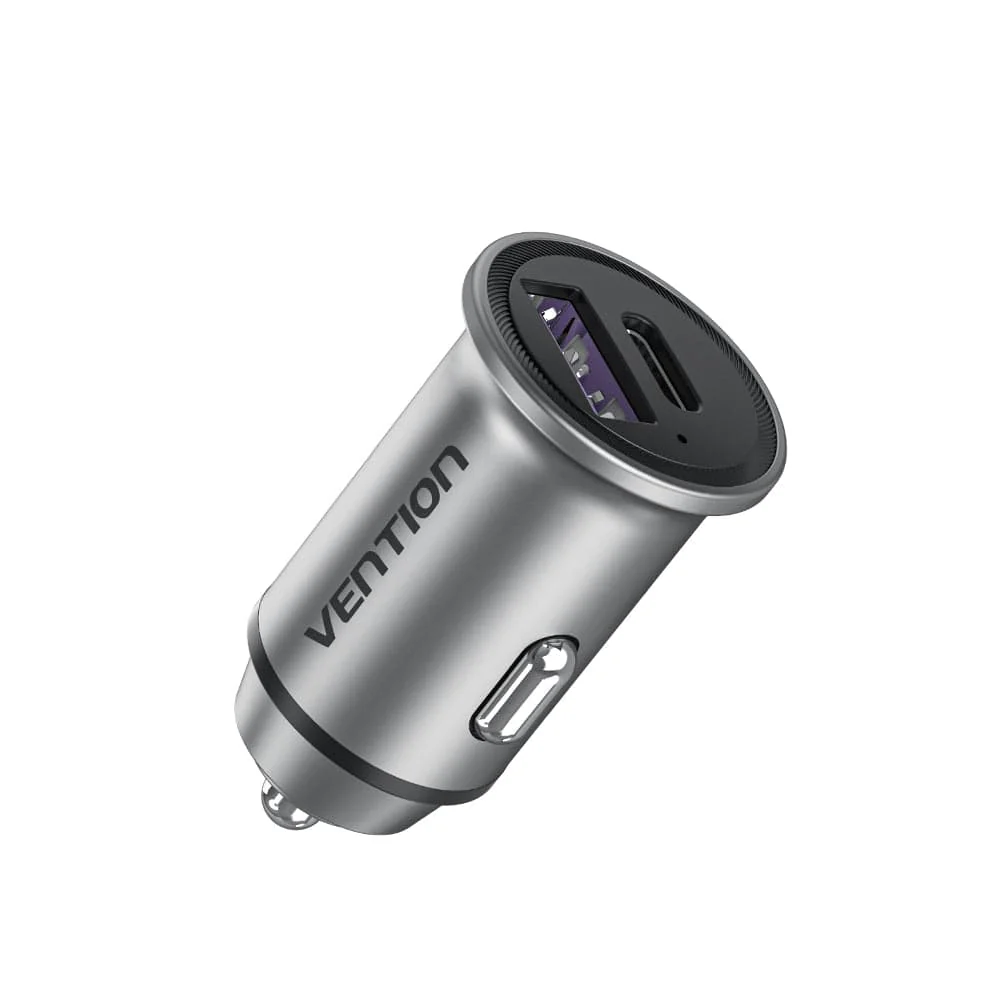 Vention Two-Port USB A+A(30+30) Car Charger FFFH0