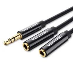 Vention 3.5mm Male to 2*3.5mm Female Stereo Splitter BBSBY