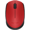 Logitech M171 Wireless Mouse - Red - 910-004641