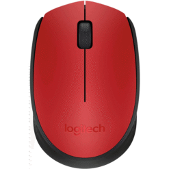 Logitech M171 Wireless Mouse - Red - 910-004641