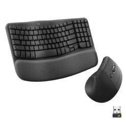 Logitech Wave Keys and Lift Wireless and Bluetooth Keyboard