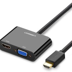 UGREEN CM101 HDMI To VGA+HDMI+3.5mm Converter