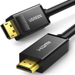 UGREEN DP101 DP Male To HDMI Male Cable- 3m