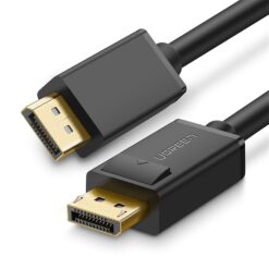UGREEN DP102 DP Male to Male Cable 3m -Black