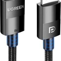 UGREEN DP114 1.4 DP Male to Male Cable 1.5m 8K Round Cable