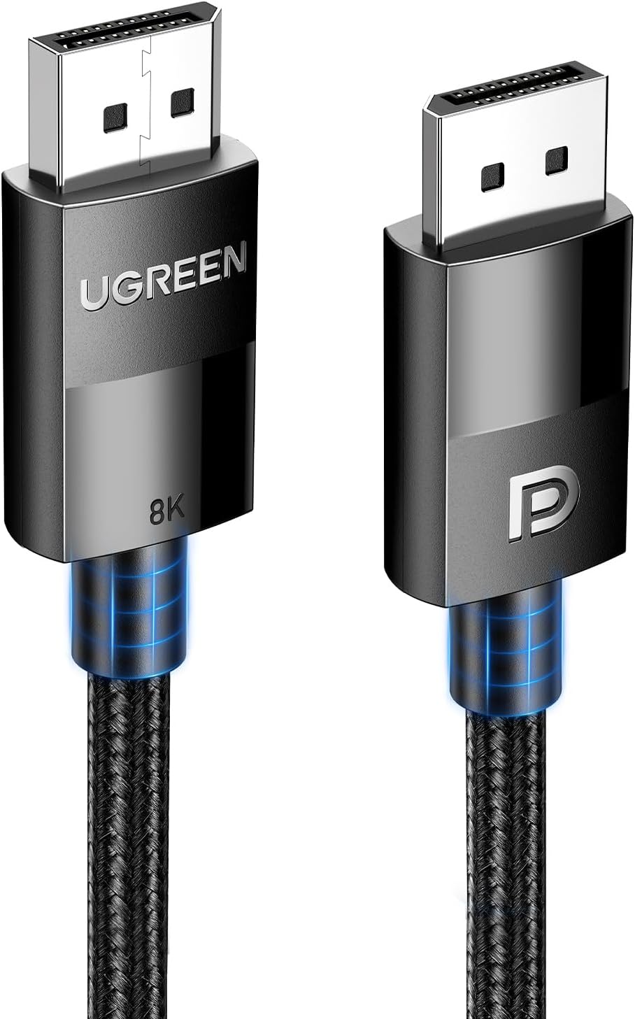 UGREEN DP114 1.4 DP Male to Male Cable 1.5m 8K Round Cable