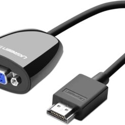 UGREEN MM105 HDMI to VGA Converter without Audio -Black