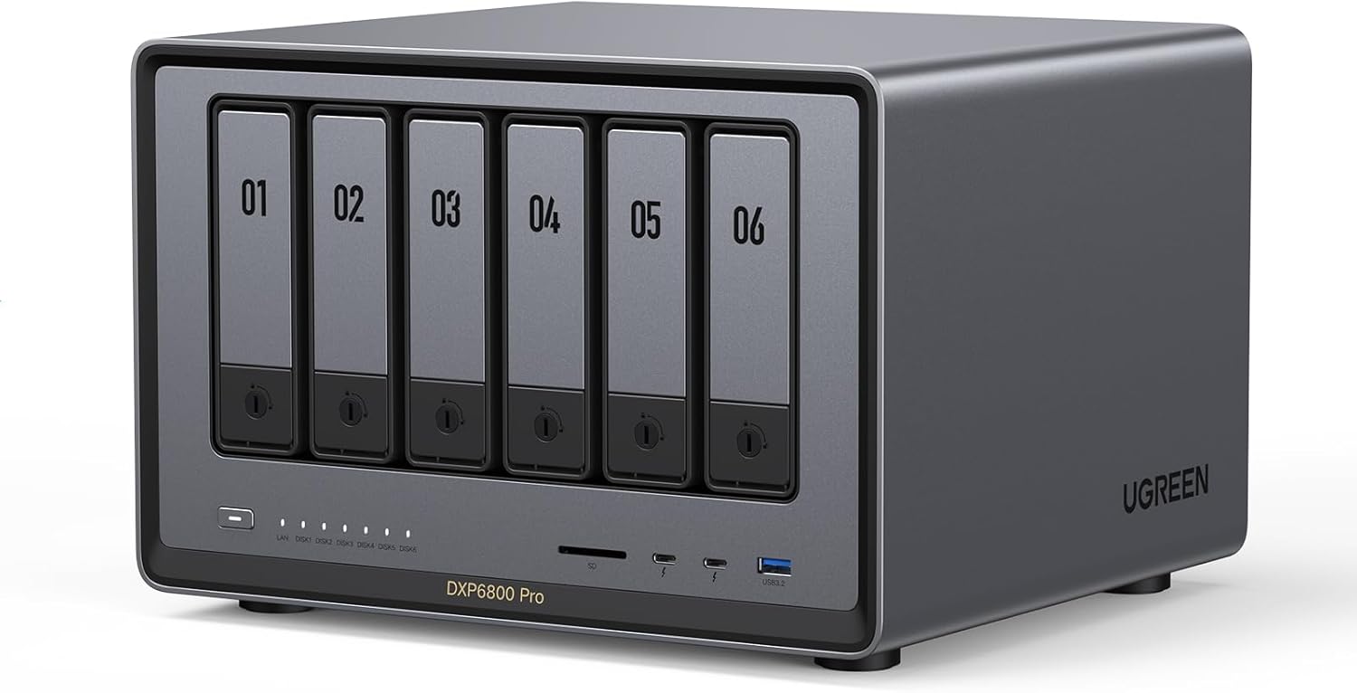 UGREEN CM752 DPXP6800 Pro 6 BAY High performance desktop