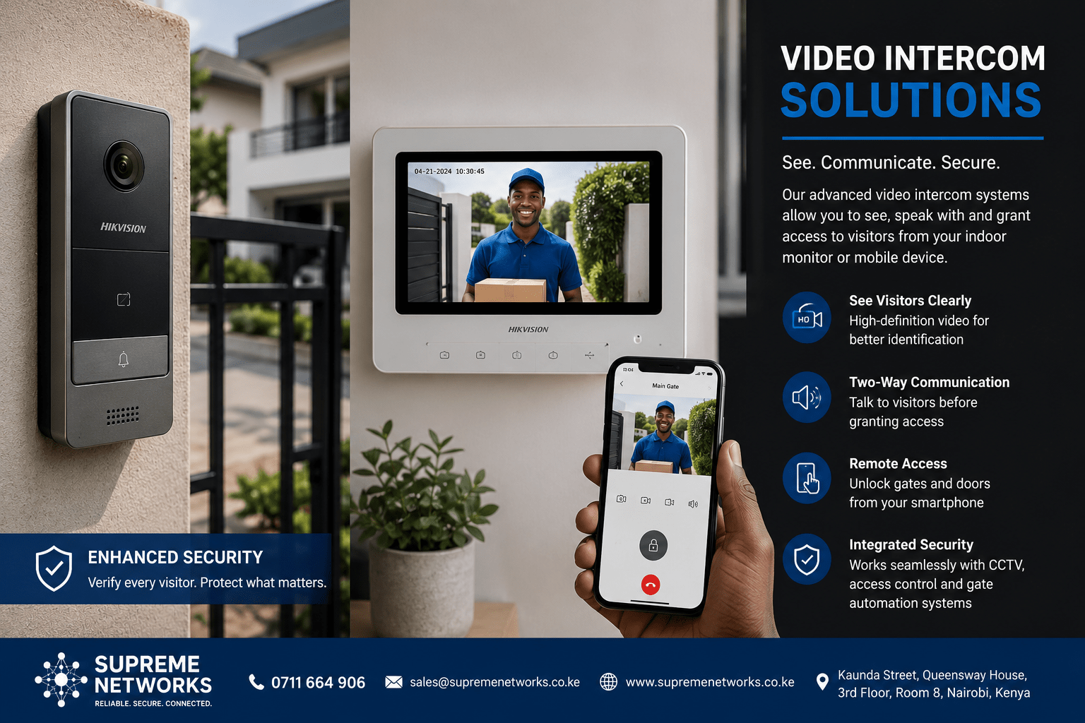 Video Intercom Solutions - Supreme Networks