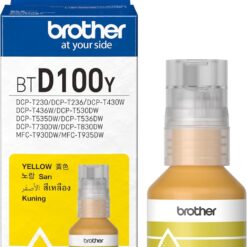 Brother Yellow Ink Bottle – BTD100Y