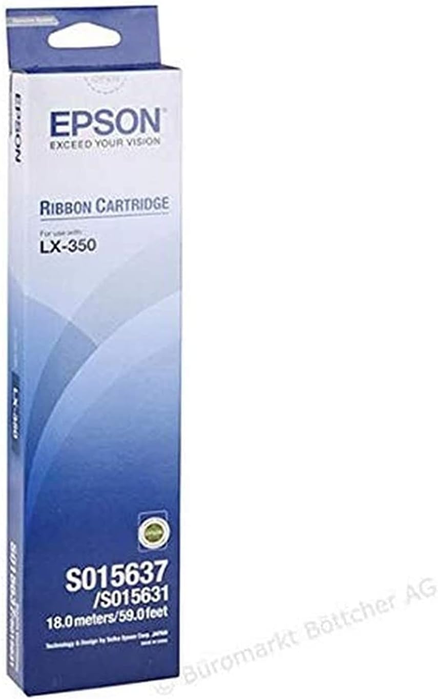 Epson SIDM Black Ribbon Cartridge for LX-350 / LX-300