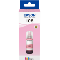 Epson 108 EcoTank Light Magenta Ink Bottle 70ml