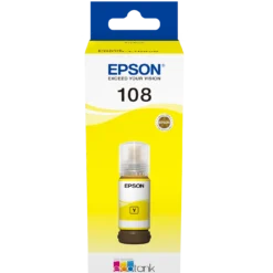 Epson 108 EcoTank Yellow Ink Bottle 70ml